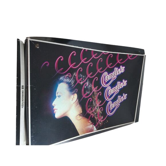 Vintage Candies Denim Twist Navy Indigo Boots Size 6.5 Box READ - Picture 3 of 16